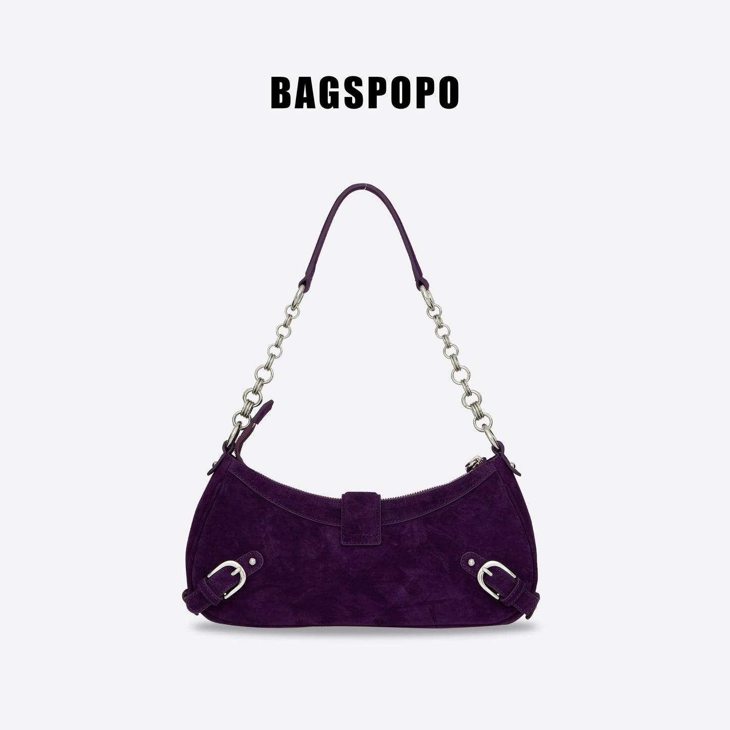 Wonton Bag-Suede Sheepskin Shoulder Bag